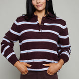 Dora Relaxed Polo Sweater