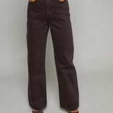 Emerson Organic Relaxed Leg Jean - Espresso