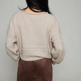 Roo Dachshund Rollneck Graphic Sweater