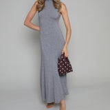 Clarisse Mock Neck Maxi Dress