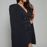 Roe Cape Dress