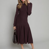 Constance Drop Waist Sweater Midi Dress