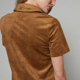 Levi Faux Suede Mini Dress