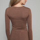 Krishna Jersey Cropped Top