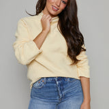 Greer Boucle Knit Sweater - Butter