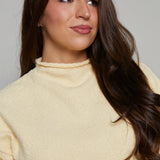 Greer Boucle Knit Sweater - Butter