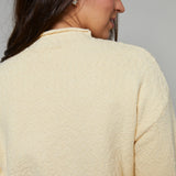 Greer Boucle Knit Sweater - Butter