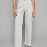 Tyler High Rise Wide Leg Jean - Dune