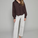 Gabrielle Oversized Button Up