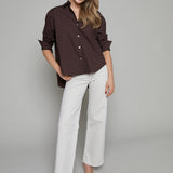 Gabrielle Oversized Button Up