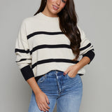 Suki Lightweight Stripe Sweater