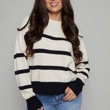 Suki Lightweight Stripe Sweater