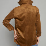 Margot Oversized Faux Suede Coat