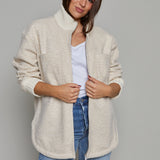 Rocky Oversized Zip Up Jacket