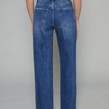 Tommy High Rise Bowed Wide Leg Jean - Fulton