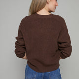 Carmina Relaxed  V Neck Cardigan
