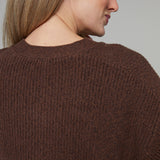 Carmina Relaxed  V Neck Cardigan