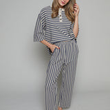 Macy Oversized Striped Top