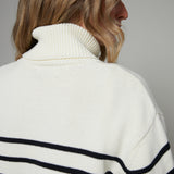 Ellis Striped Turtleneck Sweater