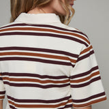 Paige Striped Rugby Mini Dress
