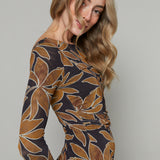 Annika Floral Mesh Maxi Dress