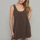 Darien Faux Leather Mini Dress