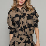 Ophelia Floral Jacquard Jacket