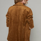Margot Oversized Faux Suede Coat