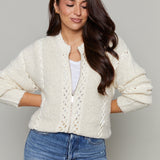 Gwen Zip Up Sweater Jacket