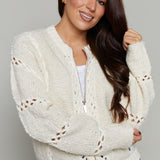 Gwen Zip Up Sweater Jacket