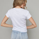Dina Classic Tee - White