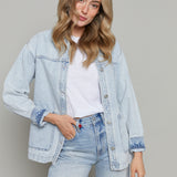 Sawyer Oversized Denim Jacket
