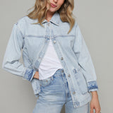 Sawyer Oversized Denim Jacket