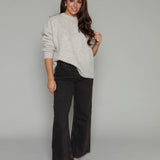 Chelsea Oversized Knit Sweater - Oatmeal