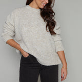 Chelsea Oversized Knit Sweater - Oatmeal