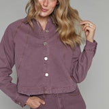 Kit Cropped Denim Shirt