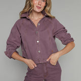 Kit Cropped Denim Shirt