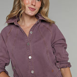 Kit Cropped Denim Shirt