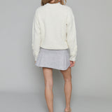 Roberta Belted Pleated Mini Skirt