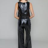 Sierra Vinyl Crop Top