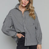 Ada Gingham Button Up Shirt