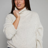 Rochelle Speckled Turtleneck Sweater