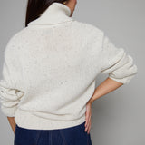Rochelle Speckled Turtleneck Sweater