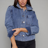 Lacey Denim Overshirt
