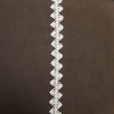 Audette Suede Stitched Mini Dress