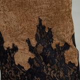 Quinn Embellished Velvet Pencil Skirt