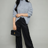 Yasmin Satin Wide Leg Pants