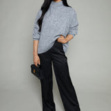 Yasmin Satin Wide Leg Pants