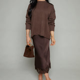 Avery Lace Midi Skirt