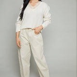 Suzanne Baggy Ankle Pants